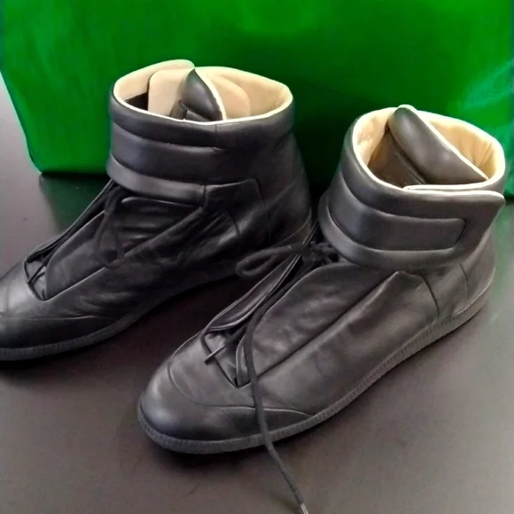 Maison Martin Margiela Black Sneakers 43.5 - Picture 2 of 7
